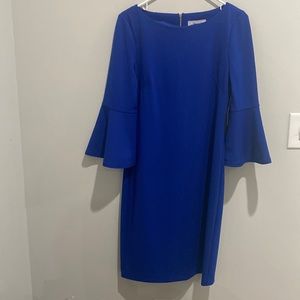 Jessica H blue bell sleeved dress